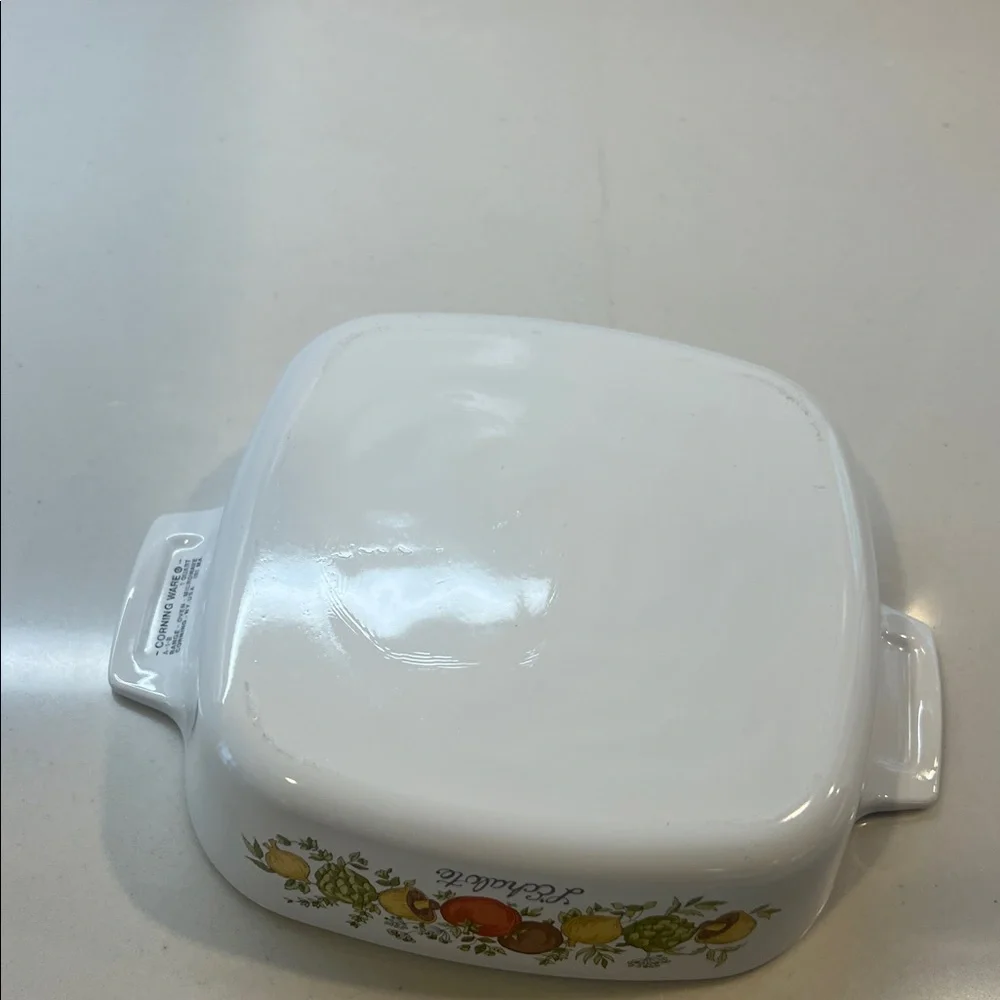Vintage Corning Ware 1 Quart Casserole Dish A-1-B Spice of Life Pyrex Vintage